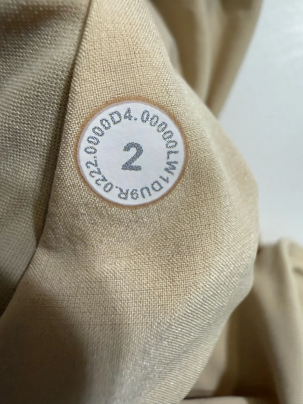 lululemon Beige Short Sleeve Romper